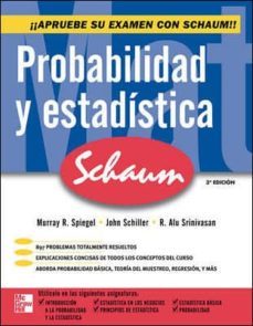 Probabilidad Y Estadistica Ed Murray R Spiegel Segunda Mano