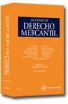 LECCIONES DE DERECHO MERCANTIL 7ª ED Aurelio Menéndez Menéndez