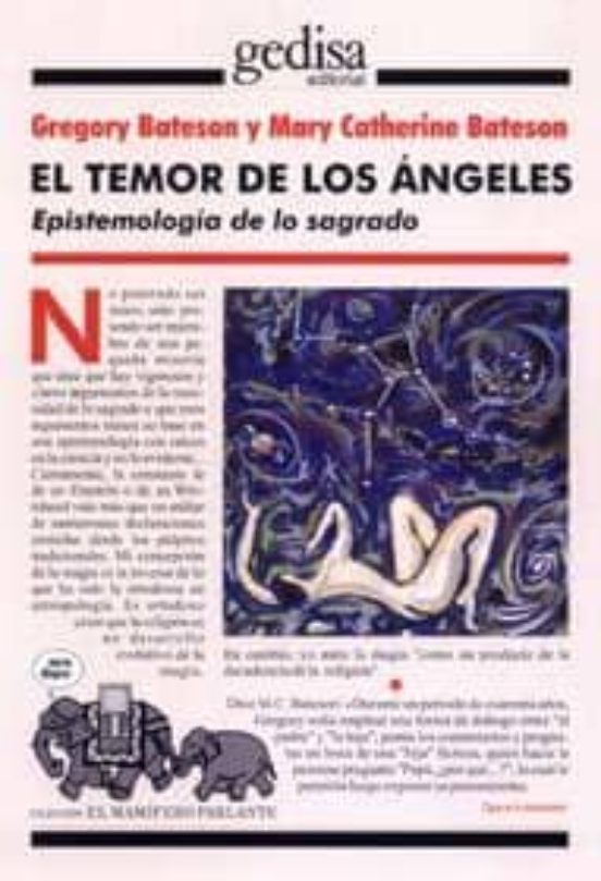 El Temor De Los Angeles Epistemologia De Lo Sagrado Gregory Bateson