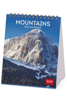 calendario 2026 sobremesa mes vista mountains legami-8052694034504