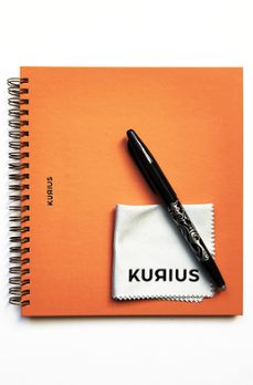 libreta borrable reutilizable kurius - alba (lisa - boli azul)-2910026704234