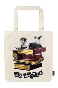 bolsa de tela de la compra ex libris-4033477835734