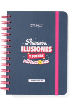 agenda wonder pequeña 2025-26 semanal - planazos, ilusiones y buenas vibraciones-8445641063564
