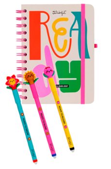 set agenda mr. wonderful pequeña 2026 - 27 semanal + 3 bolis borr ables bo-bo  - ready-8445641079664
