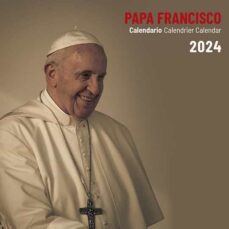 calendario pared 2024 papa francisco-9788427147164