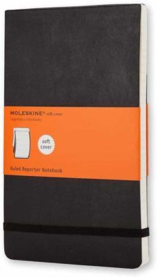 bloc de notas reporter tapa blanda negra p rayas-9788862934664