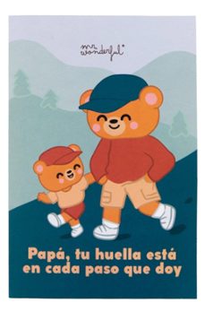 postal - papa, tu huella esta en cada paso que doy-8445641078674