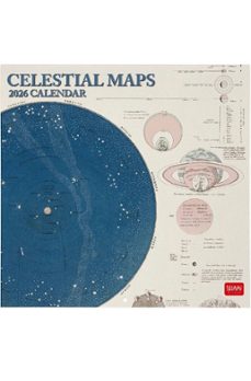 calendario 2026 pared mes vista celestial maps legami-8052694033484