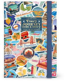agenda 1 día página 16 meses 26 / 27 legami travel stickers-8052694131784