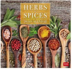 calendario 2024 pared mes vista herbs & spices legami-8051128758894