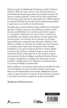 un largo camino-abdulrazak gurnah-9788410340404
