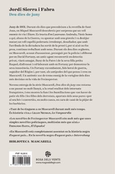 deu dies de juny (inspector mascarell 9)-jordi sierra i fabra-9788416930104