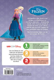 frozen: ¡viaja con elsa y anna! (leo con disney nivel 2) (un monstruo de hielo; la misteriosa nota de elsa; un concurso helado)-9788416931804