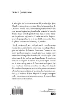 el ancho mar de los sargazos-jean rhys-9788426417404