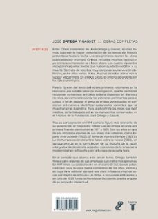 obras completas: tomo iii (1917-1925)-jose ortega y gasset-9788430605804
