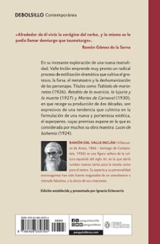 luces de bohemia. farsas y melodramas (obras completas valle-incl án 4)-ramon maria del valle inclan-9788466339704