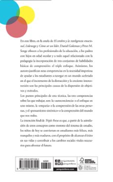 triple focus: un nuevo acercamiento a la educacion-daniel goleman-peter m. senge-9788490706404
