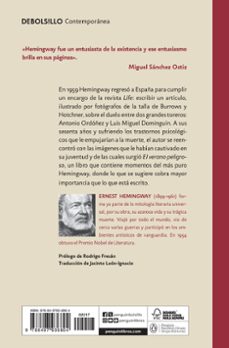 el verano peligroso-ernest hemingway-9788497936804