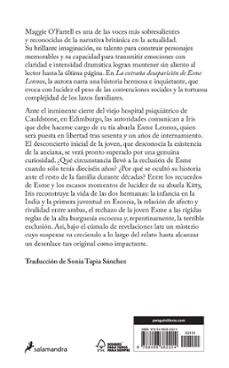 la extraña desaparicion de esme lennox-maggie o farrell-9788498382204