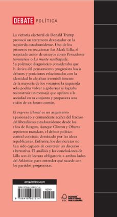el regreso liberal-mark lilla-9788418967214