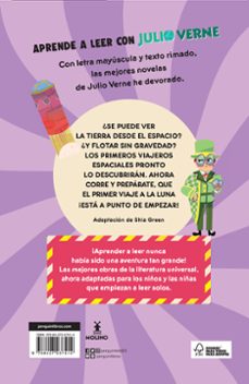 aprende a leer con verne 2- viaje a la luna-julio verne-9788427237414