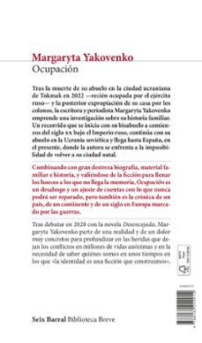 ocupación-margaryta yakovenko-9788432249914