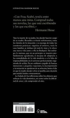 la balada de iza-magda szabo-9788439721314