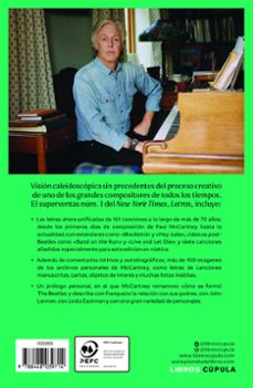 letras. edicion actualizada en tapa blanda-paul mccartney-9788448039714