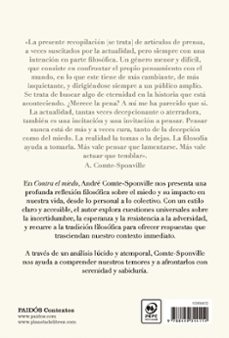 contra el miedo-andre comte sponville-9788449344114