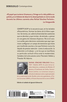 qwertyuiop (ensayos 4)-rafael sanchez ferlosio-9788466342414