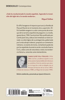 la familia de pascual duarte-camilo jose cela-9788466349314