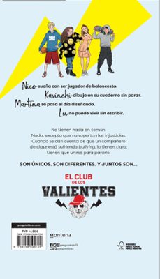 el club de los valientes 1: nadie es invisible-maria menendez ponte-9788418594724