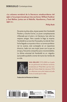 el legado de humboldt-saul bellow-9788497938624