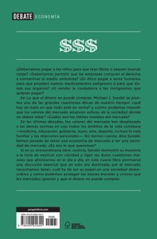 lo que el dinero no puede comprar-michael j. sandel-9788499922324