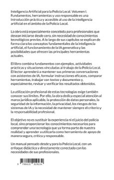 inteligencia artificial para la policía local-bartolome cerezo cachinero-9788410929234