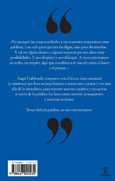 (pe) por si acaso: maximas y minimas-angel gabilondo-9788467040234