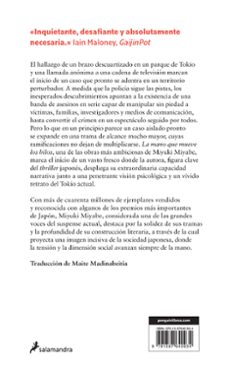 la mano que mueve los hilos-miyuki miyabe-9791387640934