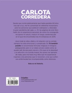 tu tambien puedes: como consegui perder 60 kilos y ganar salud-carlota corredera-9788416895144