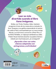 historias disney con pictogramas que leerás en 5 minutos (cuentos disney)-9788419487544