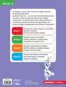 aprende a leer con frozen nivel 2-9788417630454