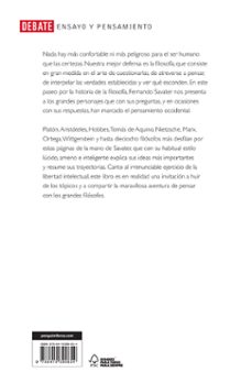 la aventura de pensar-fernando savater-9788419399854