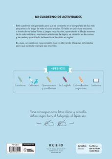 mi cuaderno de actividades: 5 - 6 años (ed. exclusiva) (rubio. el arte de aprender)-9788425365454