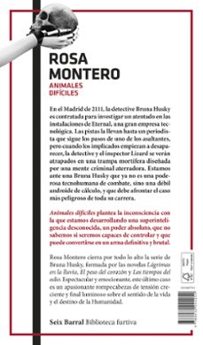animales difíciles-rosa montero-9788432244254