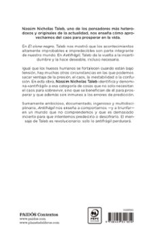 antifrágil: las cosas que se benefician del desorden-nassim nicholas taleb-9788449341854