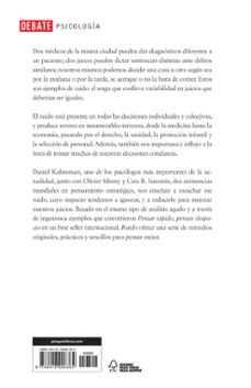 ruido: un fallo en el juicio humano-9788418006364