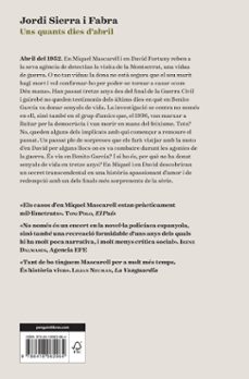 uns quants dies d abril (inspector mascarell 14)-jordi sierra i fabra-9788418062964