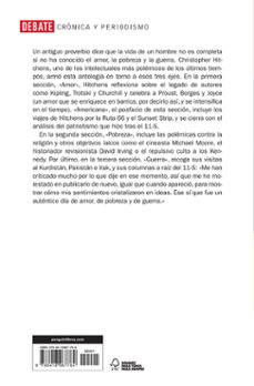 amor, pobreza y guerra-christopher hitchens-9788418967764