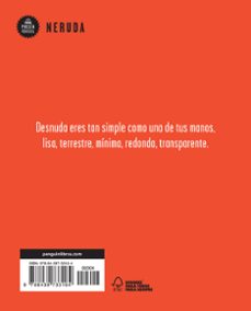 poesia de amor: de tus caderas a tus pies quiero hacer un largo viaje-pablo neruda-9788439733164