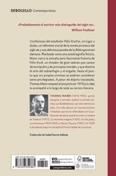 confesiones del estafador felix krull-thomas mann-9788466352864