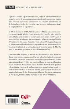 correspondencia 1944-1959-albert camus-maria casares-9788418056574